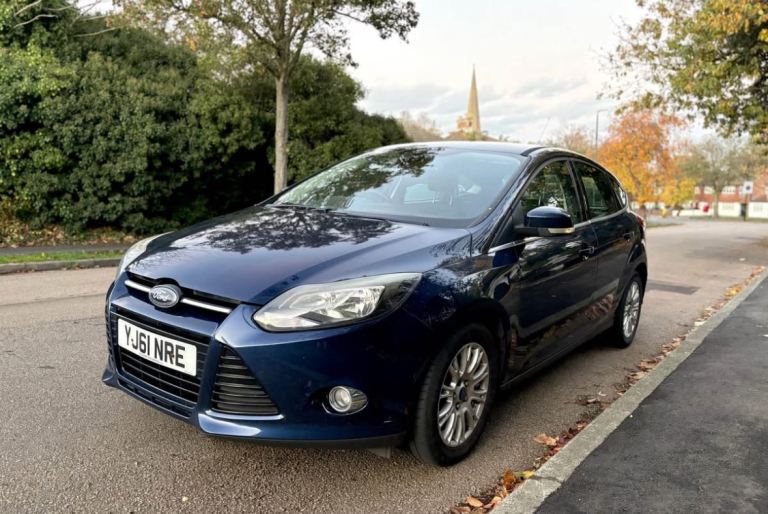 2012 FORD FOCUS TITANIUM 1.6 PETROL, 1 YEAR MOT, BLUETOOTH, DRIVES GREAT, ULEZ COMPLIANT