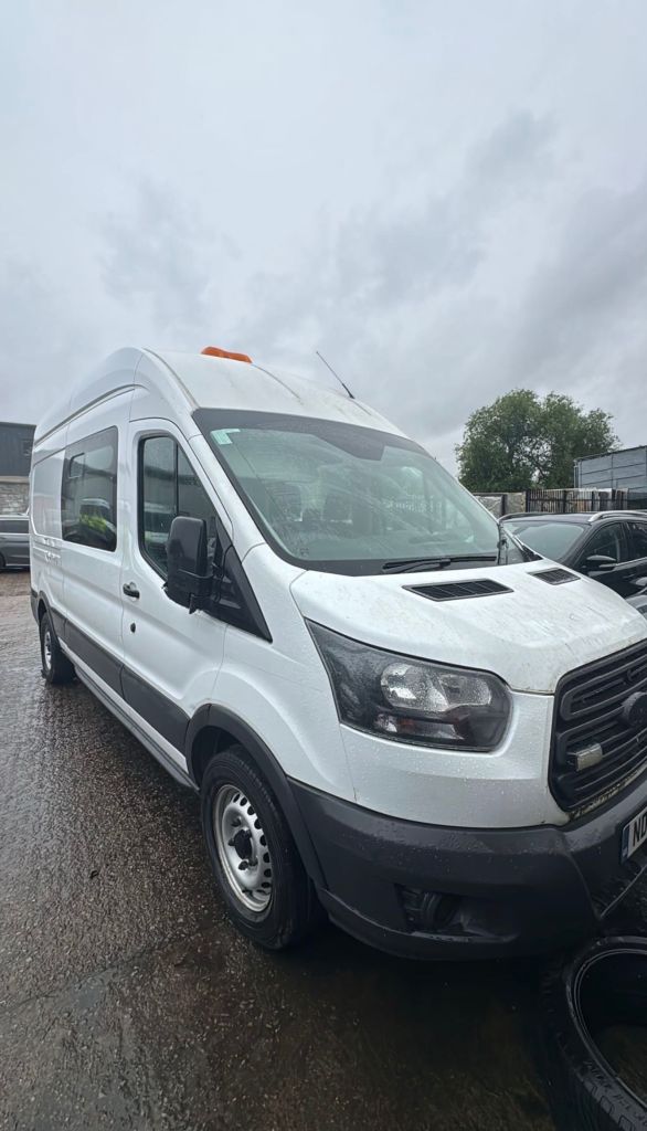2018 Ford Transit 2.0 TDCi 130ps H3 Van + WELFARE + CAMPER + TOILET + ENGINE ISSUE PANEL VAN Dies...