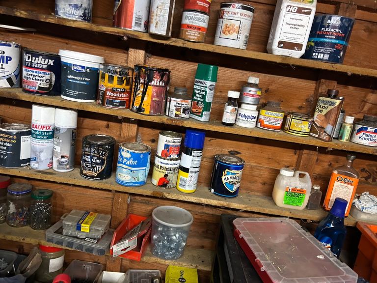 Free paints and chemicals