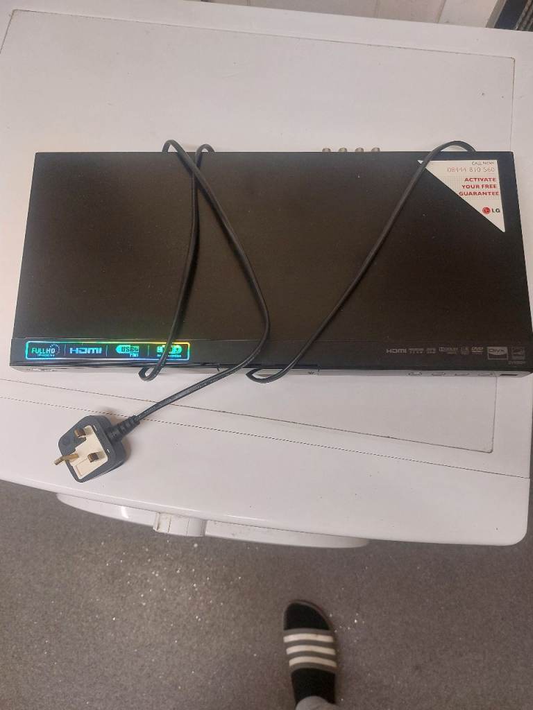 LG DVD Player - Good Condition, Black