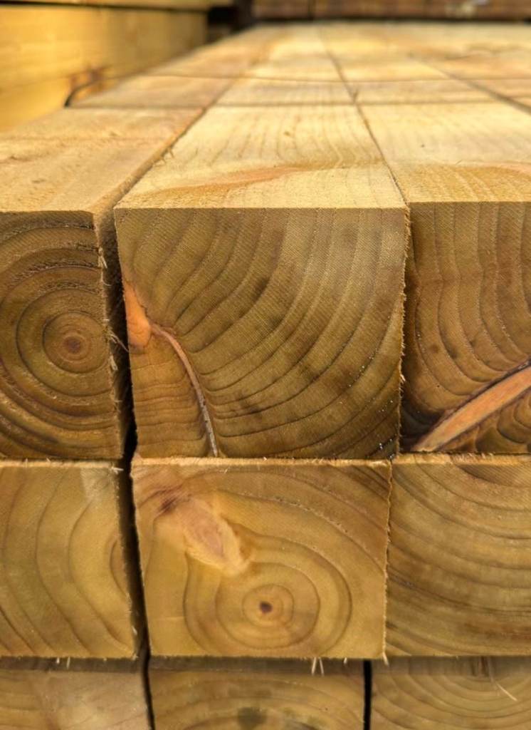 New Timber Posts - Treated Wood