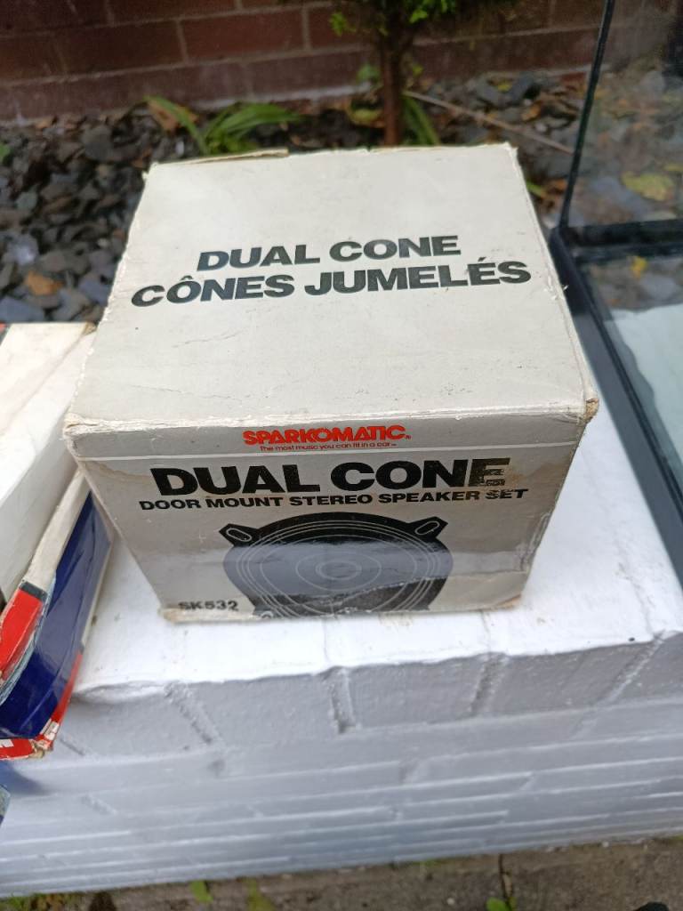 Sparkomatic SK532 "Dual Cone" door mount stereo speakers.