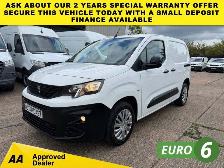 2022 22 PEUGEOT PARTNER 1.5 BLUE HDI PROFESSIONAL PREMIUM L1 SWB 100BHP. AIRCON.