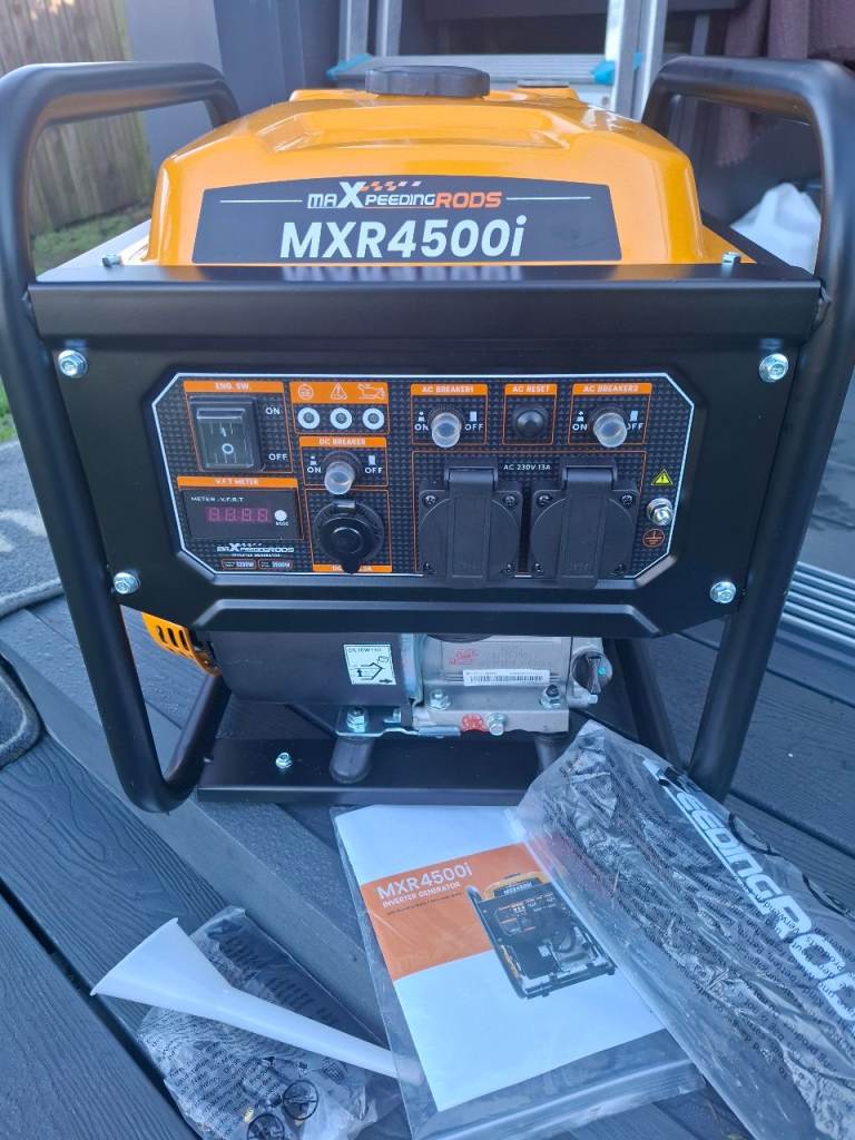 Generator 3.5 KW NEW 3500-WATT generator inverter 4-stroke petrol engine pure sinewave