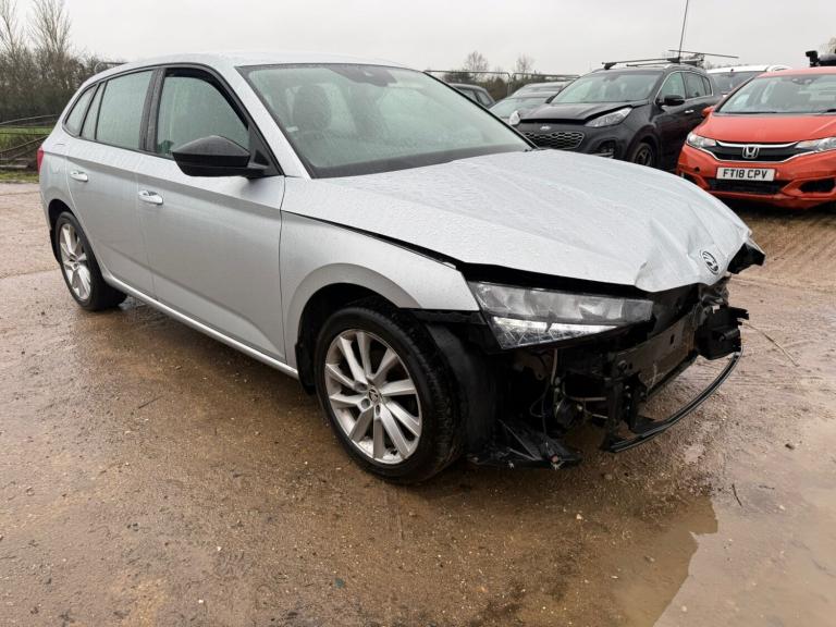 2019 Skoda Scala 1.0 TSI SE 5dr CAT N Accident Damaged Salvage HATCHBACK Petrol Manual