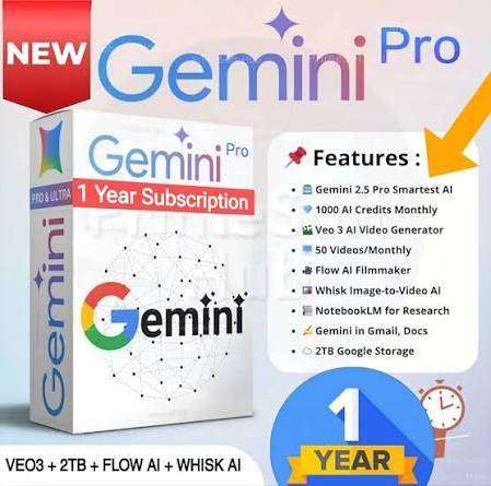 GEMINI PRO 18 MONTHSS SUBSCRIPTIONN