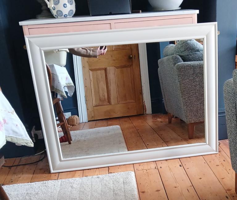 Large Wooden Mirror