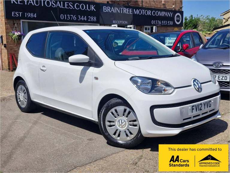2012 Volkswagen up! 1.0 BlueMotion Tech Move up! Hatchback 3dr Petrol Manual Euro 5 (s/s) (60 p H...