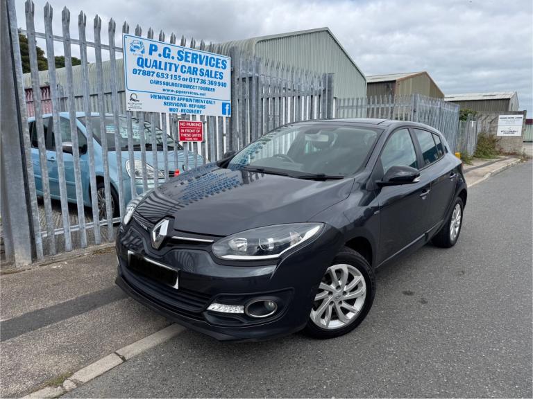 2014/64 RENAULT MEGANE 1.5DCI 110 BHP LIMITED T/T S/S ONLY 49K FSH £20 ROAD TAX 