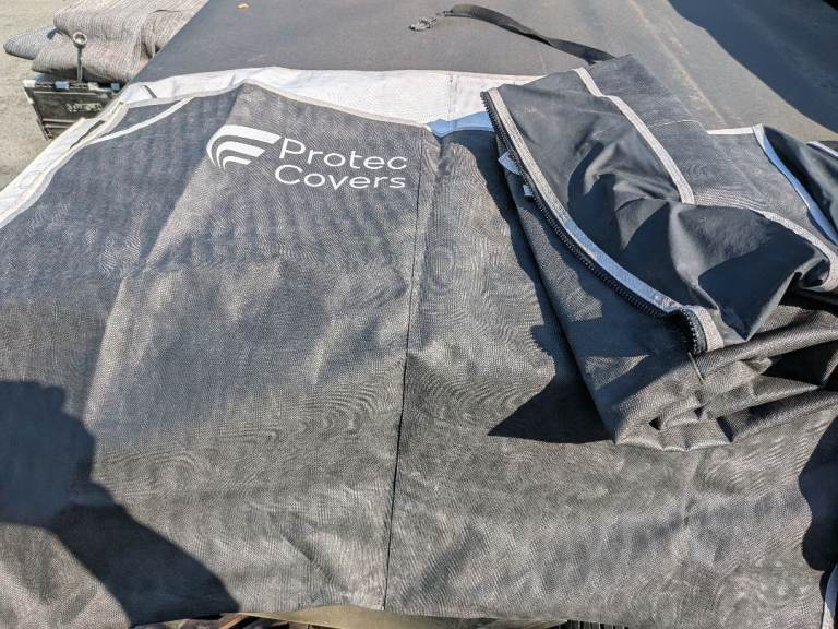 Pro-Tec two piece Caravan front protector/cover 