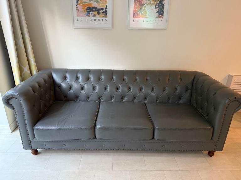Leather sofa