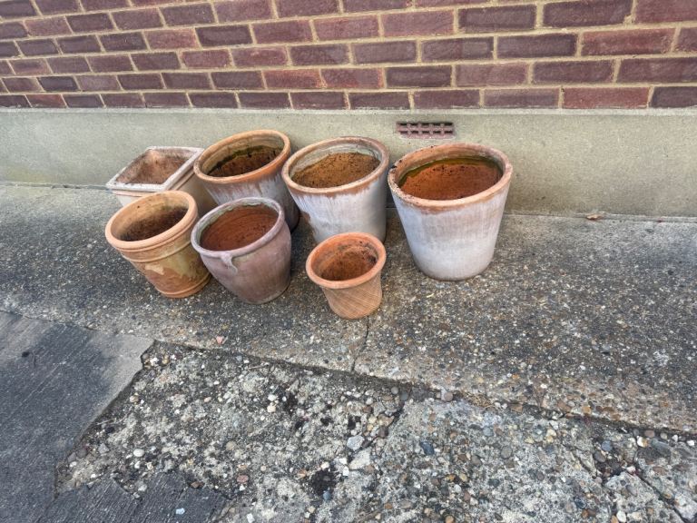 Used plant pots 