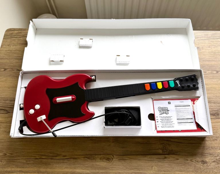 Guitar Hero Red Octane PSLGH PS2 PlayStation 2