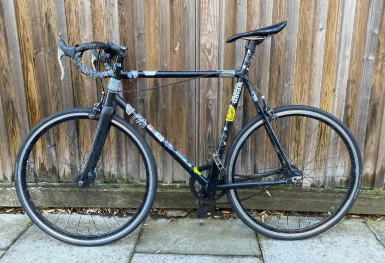 NEEDS SERVICE - BLB Viper Medium Black 700C Single Speed/Fixed Gear 
