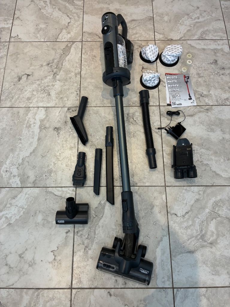Henry Quick Cordless Vacuum Cleaner Grey Graphite - As Good As New