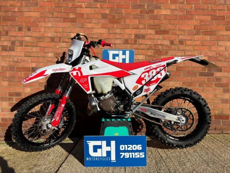 2023 HUSQVARNA TE250 - 82 HOURS - 1 OWNER - NICE CLEAN BIKE - HERITAGE MODEL