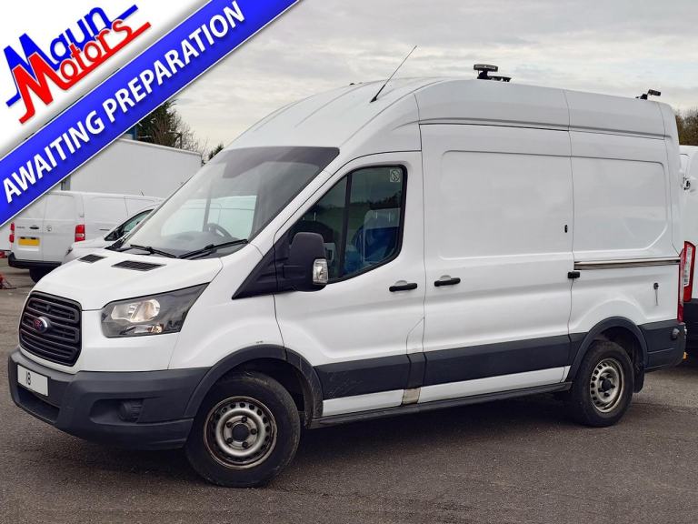 Ford Transit 350 EcoBlue 130PS Euro 6, L2H3 Mobile Workshop Panel Van with Crane