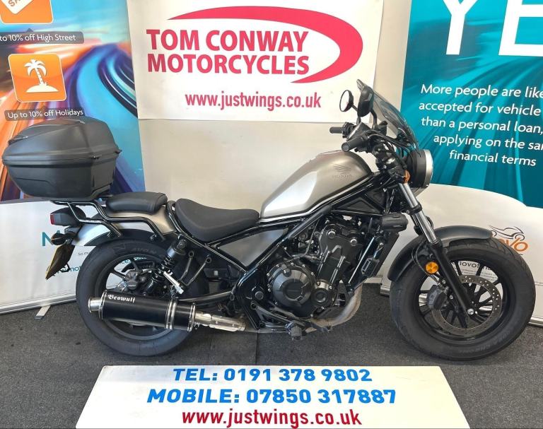 HONDA CMX500 REBEL, 2018(18), 1 OWNER, 14,650 MILES, FSH, SUPERB CRUISER, £3795