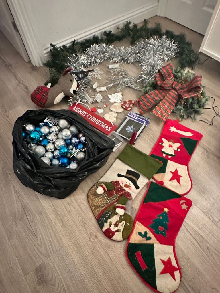 Large Selection of Christmas Decorations 