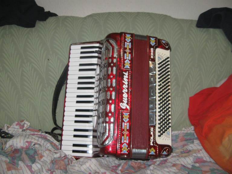 120 Bass Pulka King (Guerrini) Accordion for Sale