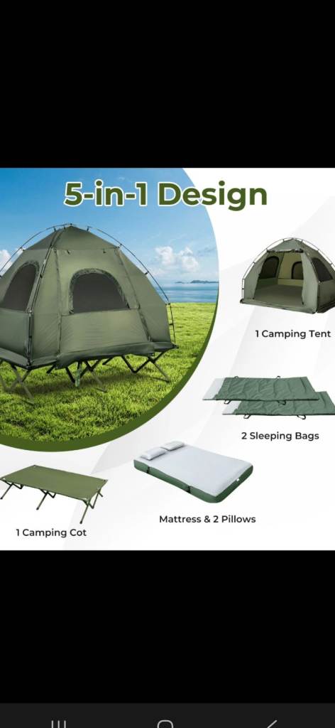 camping tent, fishing