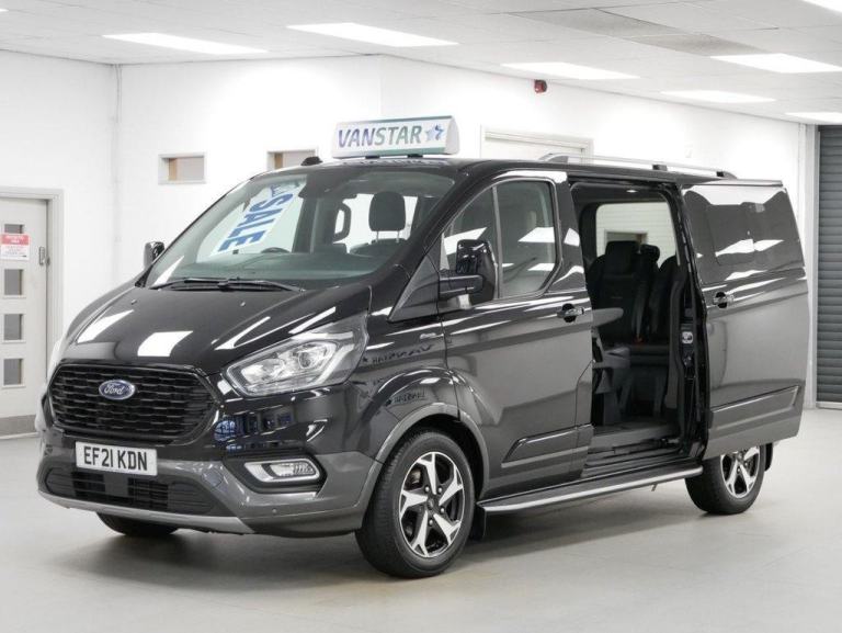 2021 TOURNEO CUSTOM 320 2.0 EBL 185 BHP SWB ACTIVE AUTOMATIC 8 SEATER MINIBUS