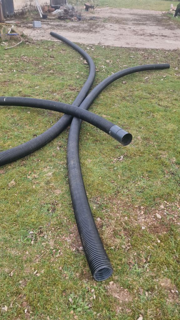 110mm x 19m underground electrical ducting