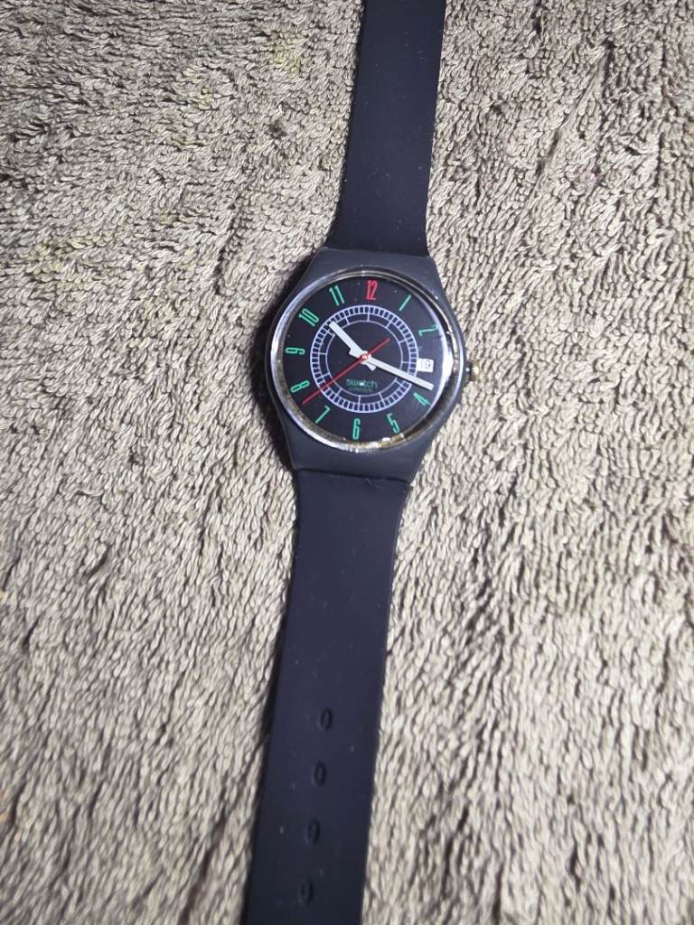 Vintage Swatch Ritz GA400 Men's Watch, 1986 a rare Watch In Working Order