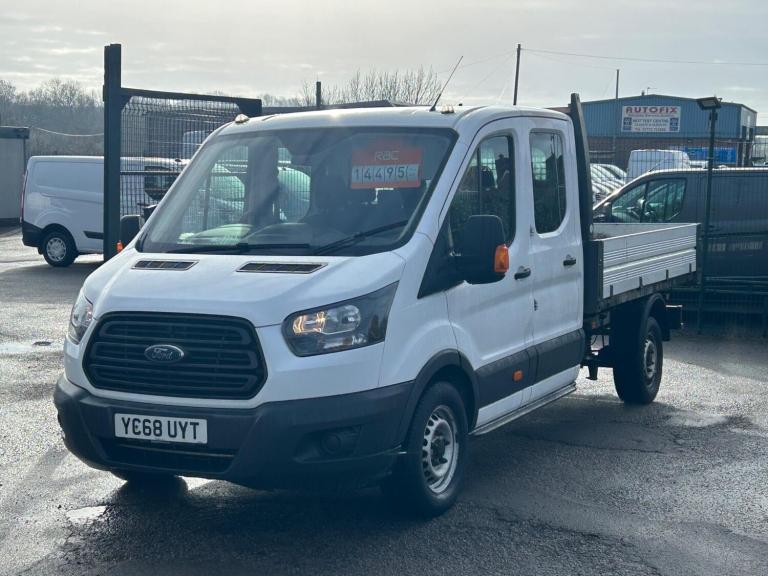 2018 Ford Transit 2.0 350 EcoBlue 1-Way Double Tipper Double Cab 4dr Diesel Manual FWD L3 Eur CHA...