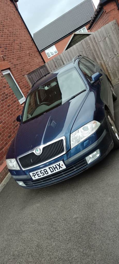 Skoda octavia 2008 58 plate 