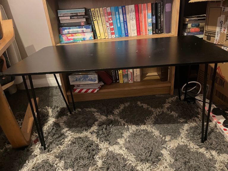 Small black coffee table 