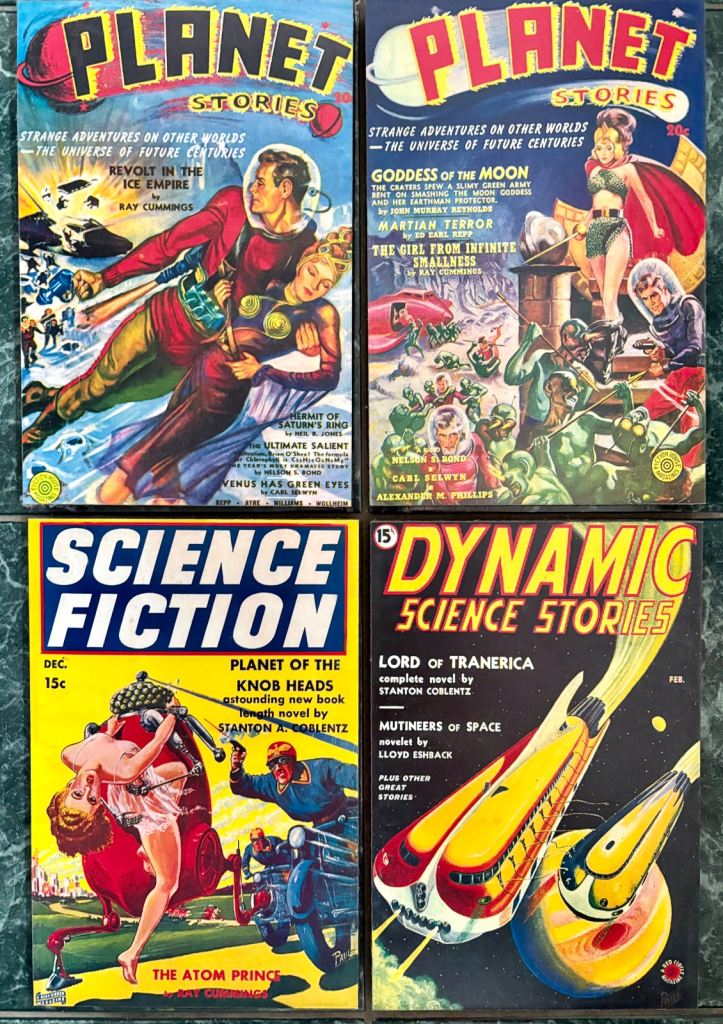 4 Block mount prints (each 8x12”)