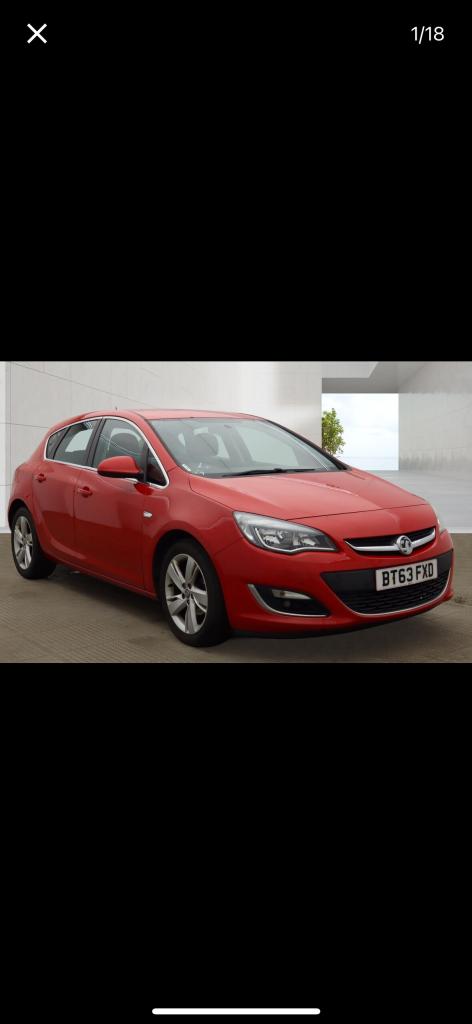 2014 Vauxhall Astra 1.6i 16V SRi 5dr HATCHBACK Petrol Manual