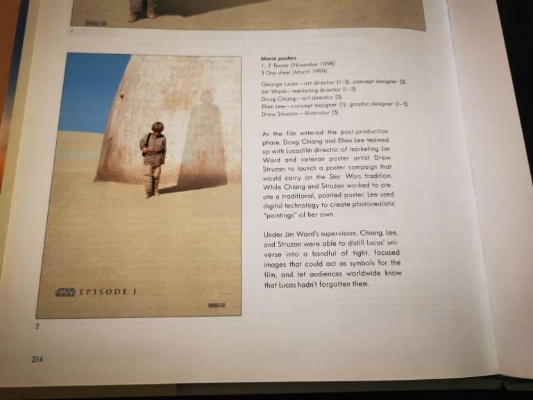 Official 'the art of a Star Wars Episode 1 the Phantom Menace 