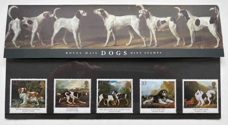 Royal Mail Dogs Mint Stamps – Full Set, New