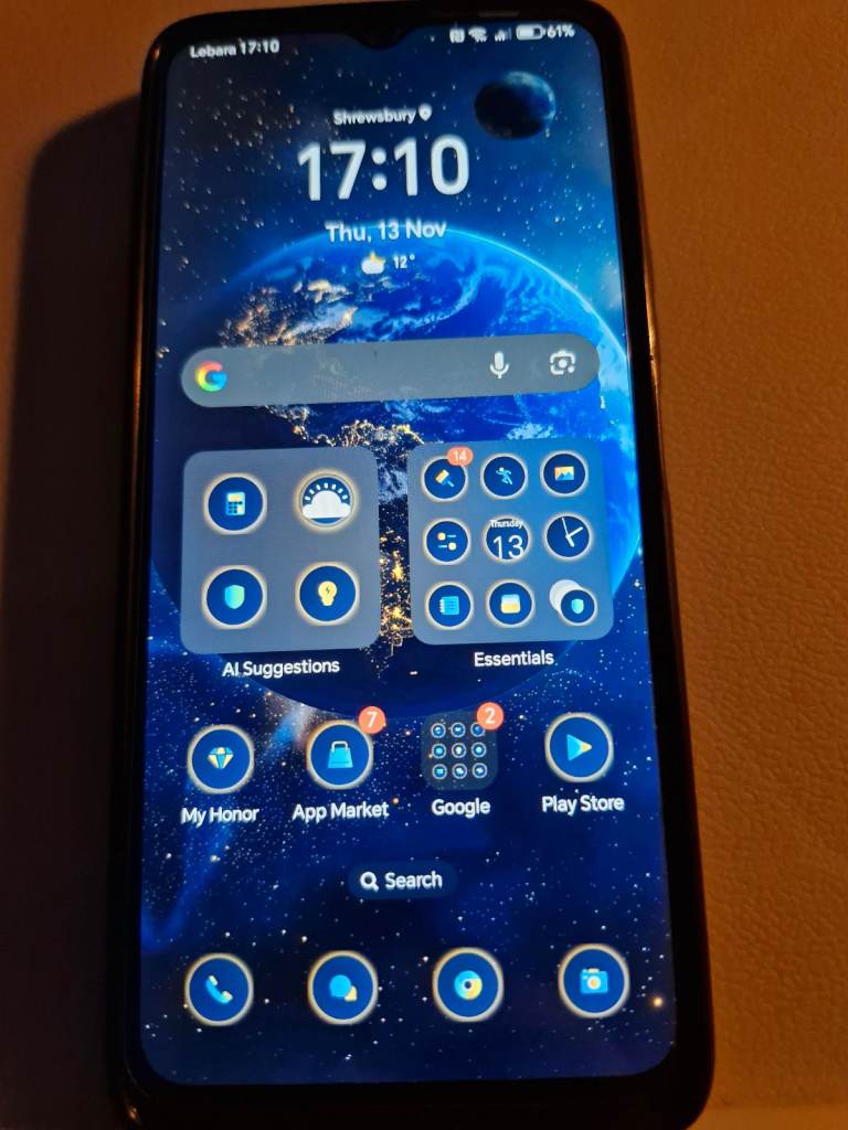 HONOR ANDROID SMARTPHONE 