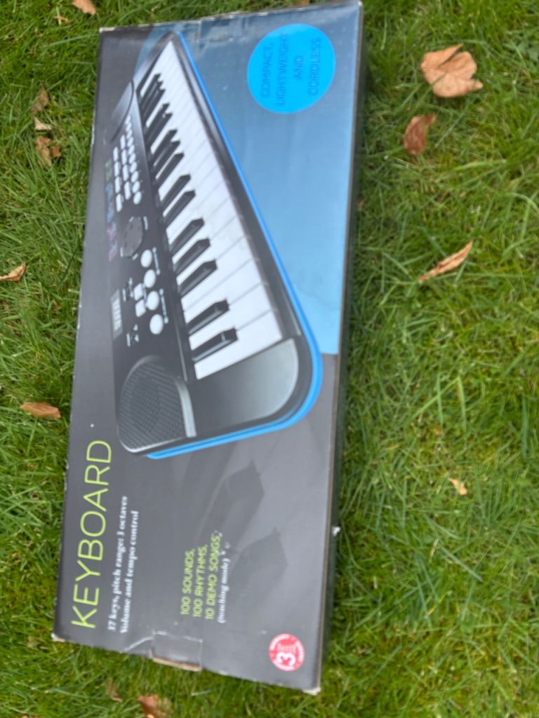 Electronic Keyboard - 37 Keys, 100 Sounds