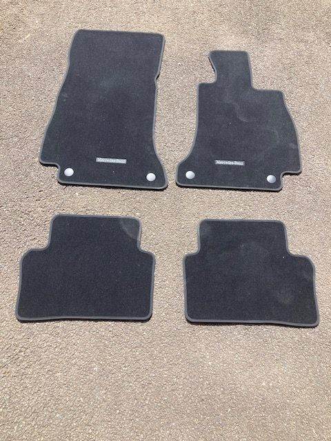 Mercedes Benz genuine velour car mats