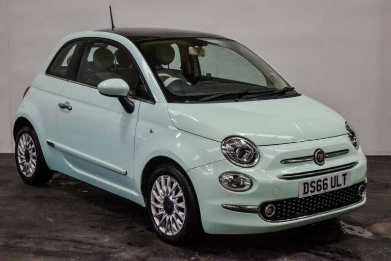 2016 Fiat 500 1.2 Lounge ECO 3dr HATCHBACK PETROL Manual