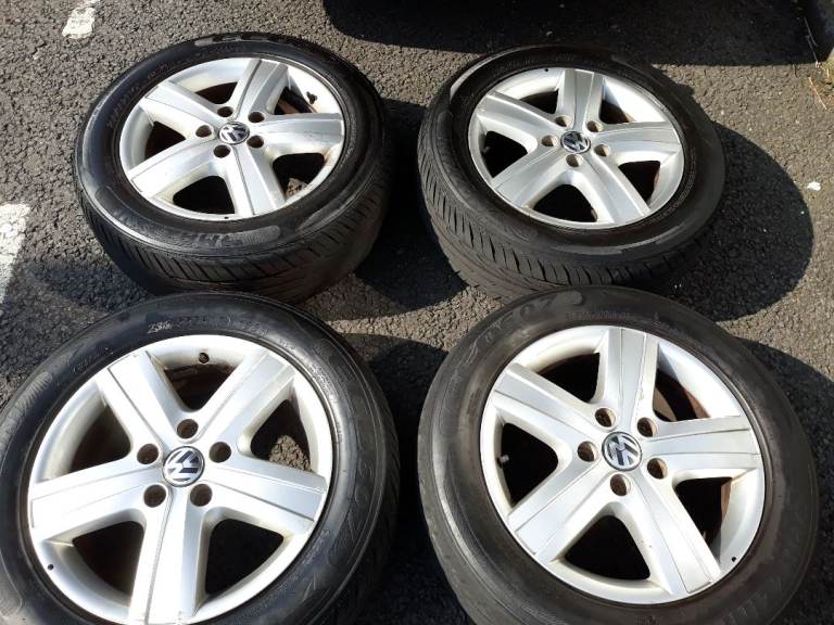 Vw t5.1/6 alloys and tyres