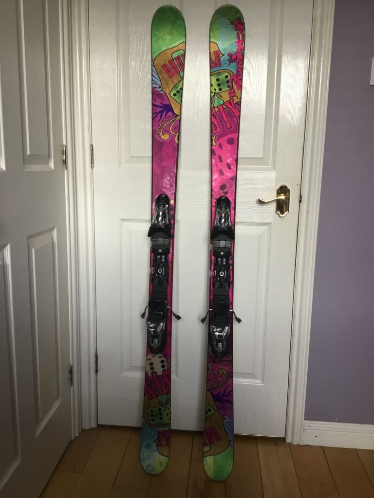 Skis Nordica Double Six 156cm and Bindings