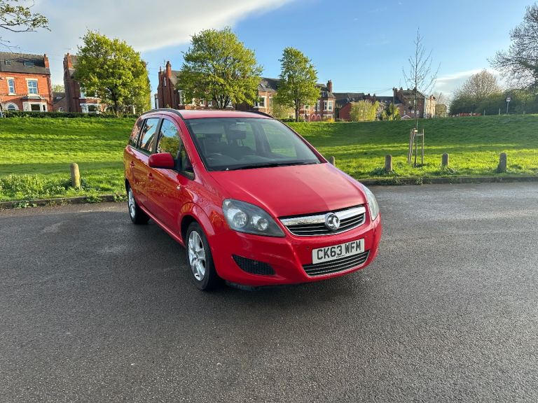 Vauxhall, ZAFIRA, MPV, 2013, Manual, 1598 (cc), 5 doors