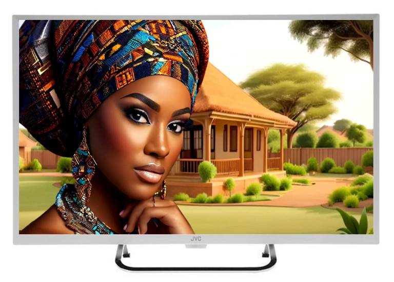 JVC LT-32C491 32″ ultra light/ultra slim TV – White Colour