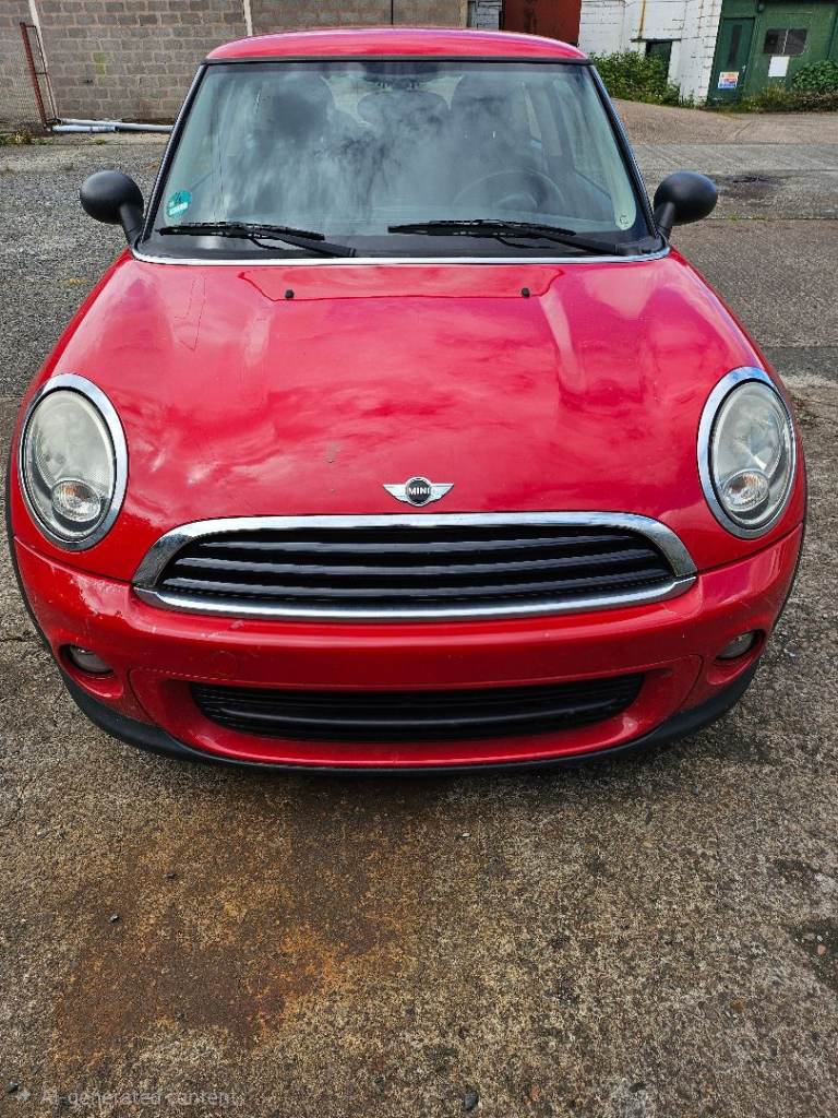 Left hand Drive 1.6 Mini One 2010/60
