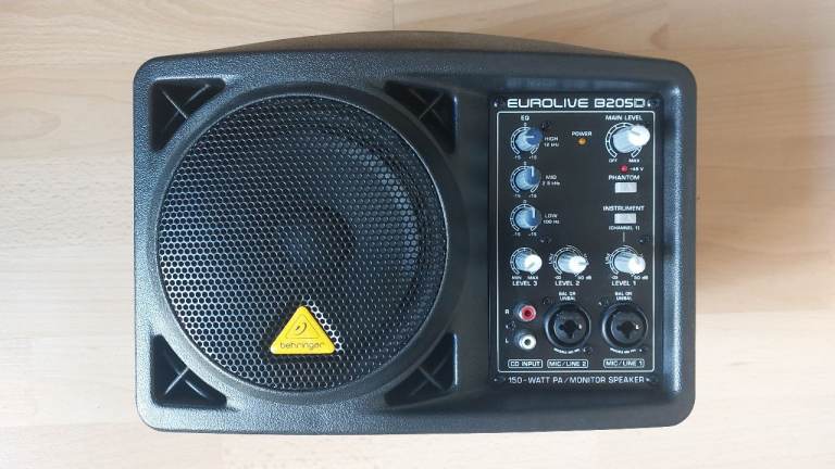 Behringer B205D Active 150W PA/Monitor – excellent condition