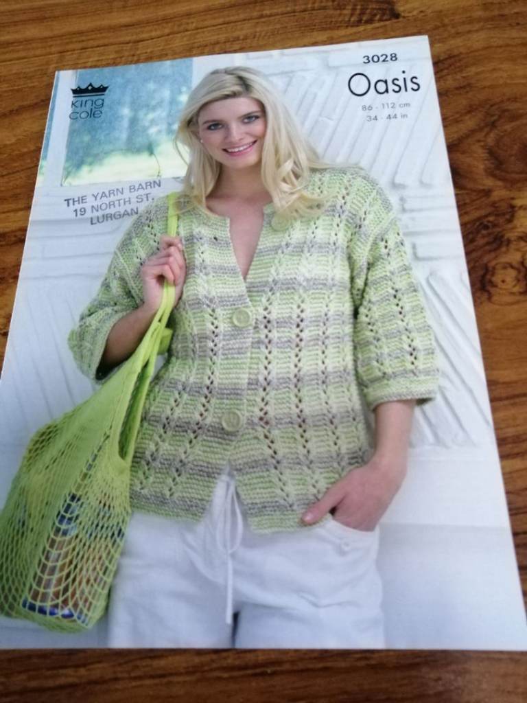 KING COLE OASIS PATTERN 3028