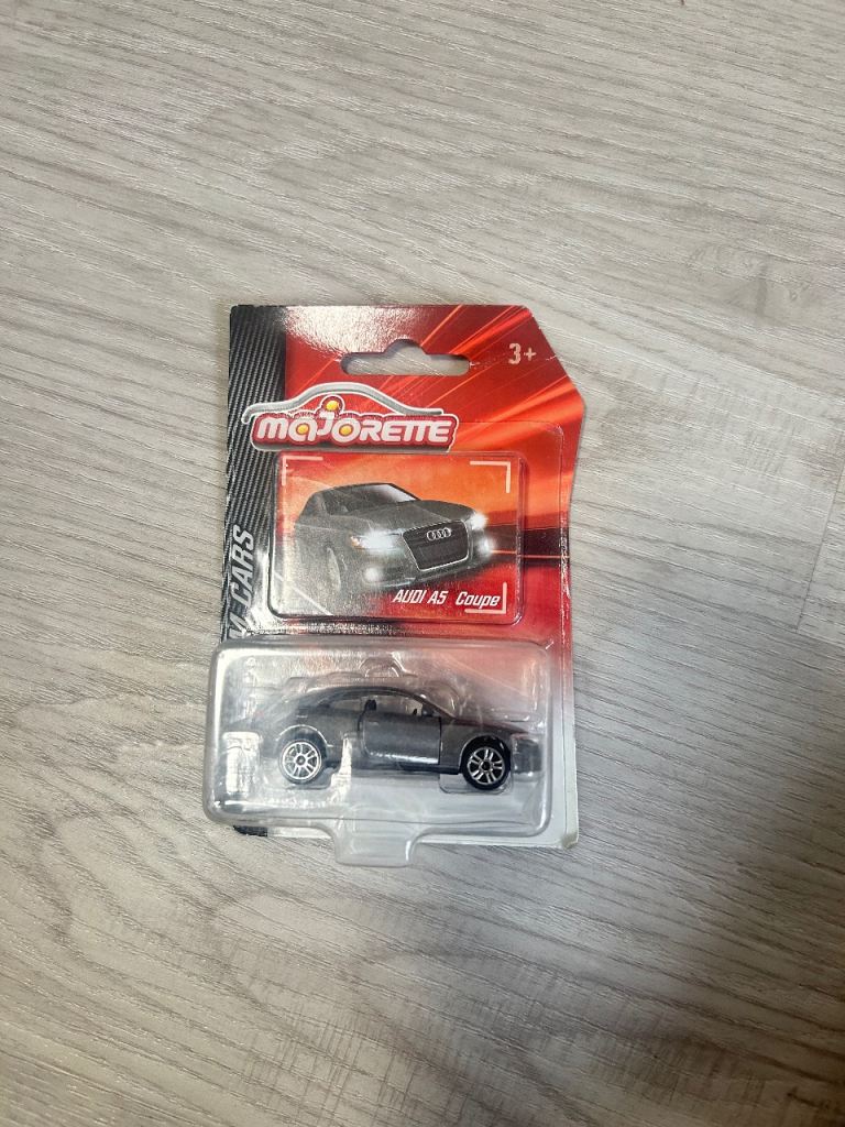 NEW Majorette Audi A5 Coupe Die-Cast Model Car – Silver