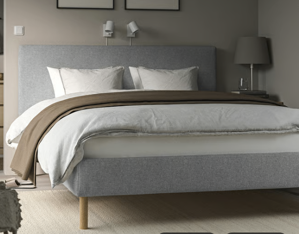 TÄRNKULLEN Upholstered bed frame