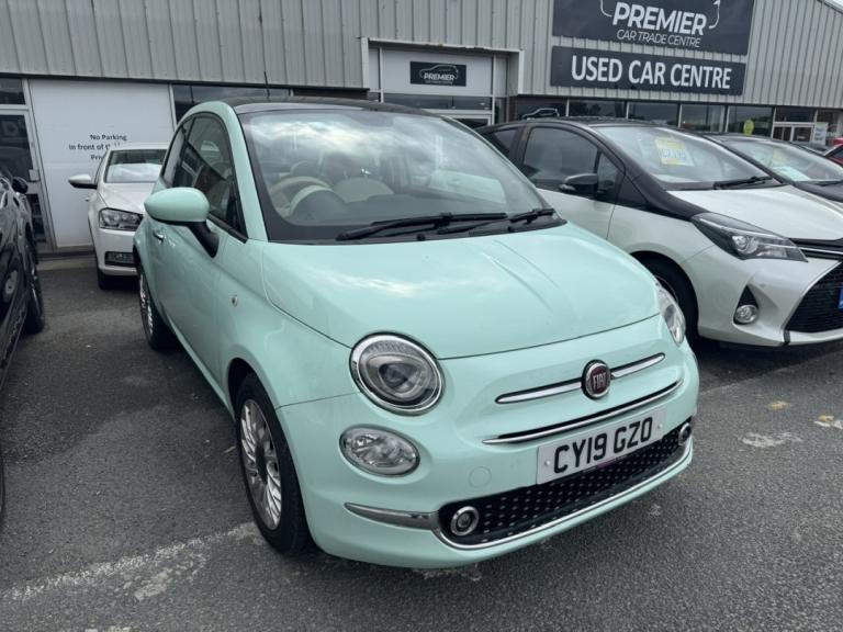 2019 Fiat 500 1.2 Lounge 3dr HATCHBACK PETROL Manual