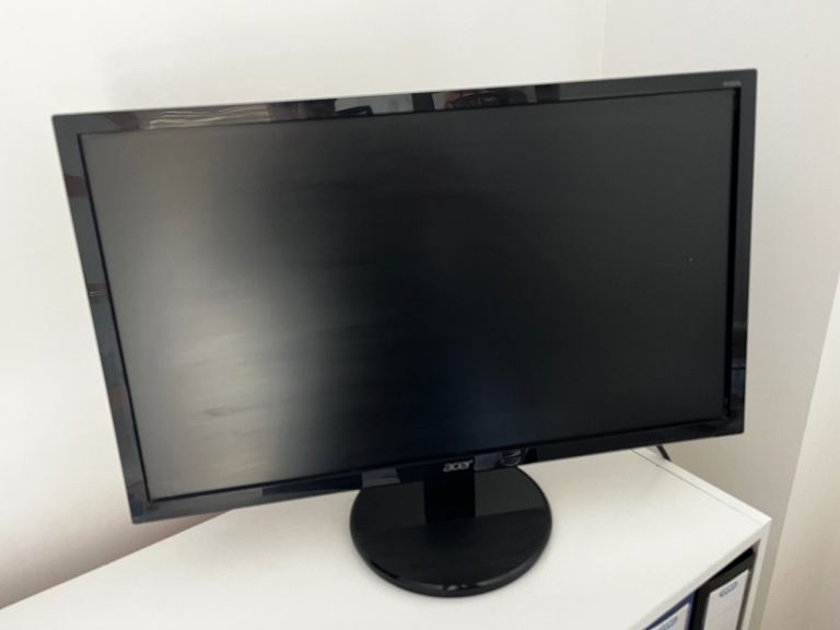 Acer K242HL Monitor – Black, Good Condition
